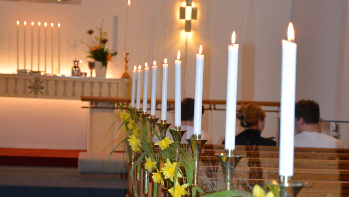 Påskedag højmesse ved Birgitte L. Leisner