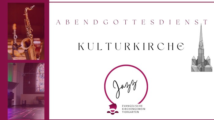 Das Bild zeigt kulturelle Veranstaltungen mit Musikinstrumenten und Kirchenmotiven