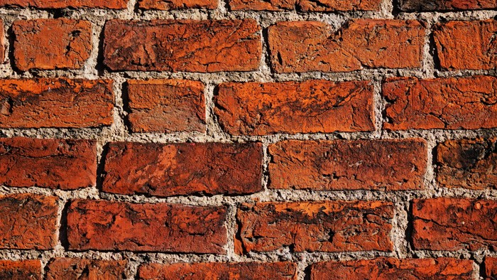 Backsteinmauer