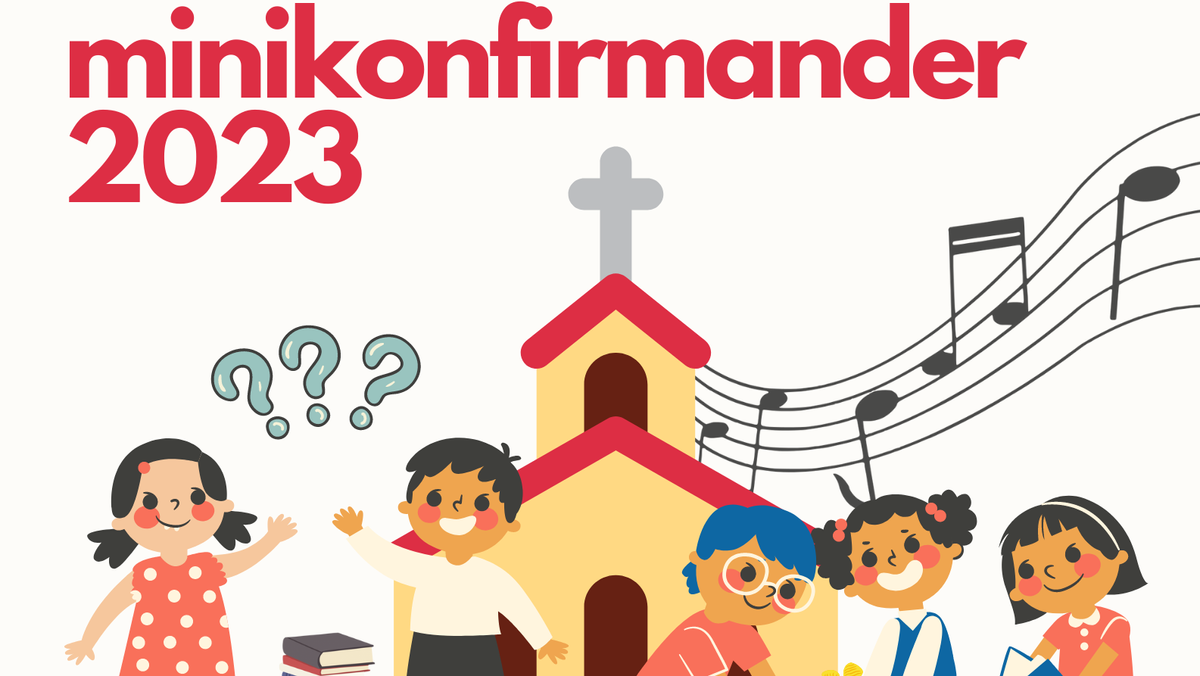 Minikonfirmander i Hareskov Kirke