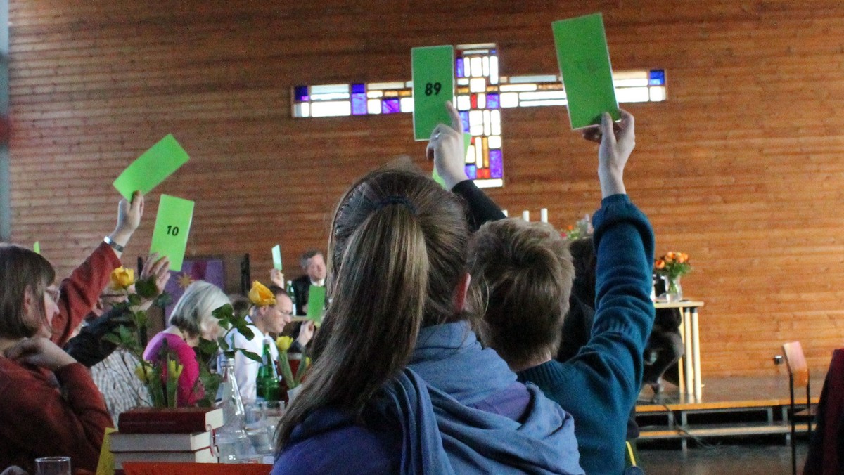 Frühjahrssynode 2023 in der Evangelischen Schule Neukölln