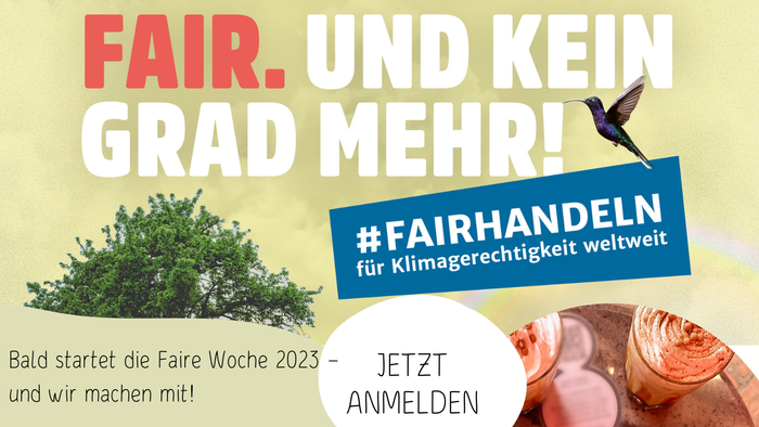 Flyer für Familien-Event mit Kaffee, Kuchen, Spielen und Kinderflohmarkt am 24.09.2023 in Herborn, Kirchberg 4