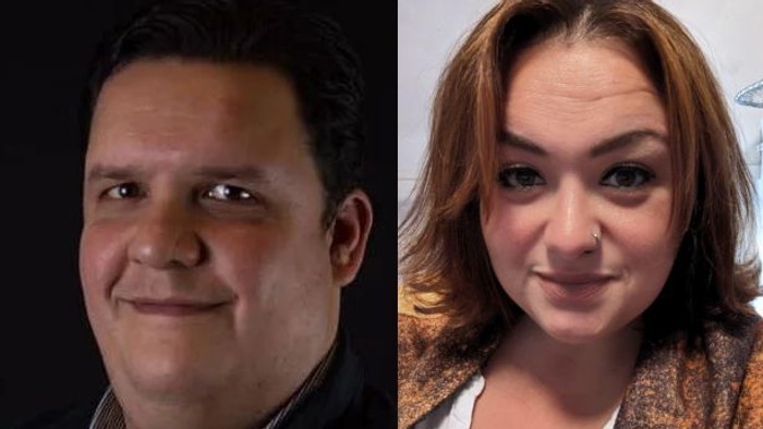 Das Bild zeigt zwei Personen, einen Mann und eine Frau, die in die Kamera lächeln.