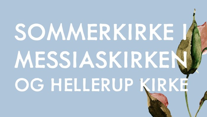 Sommerkirke og Hellerup Kirke med dater og tider