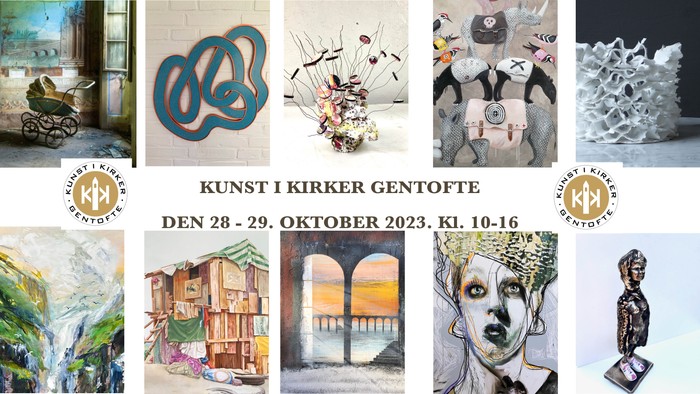 Udstillinger i Kirker Gentofte, 28.-29. oktober 2023, KL. 10-16