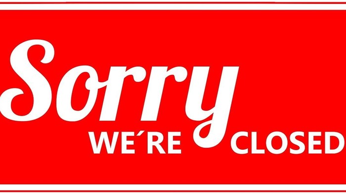Entschuldigung, wir haben geschlossen
