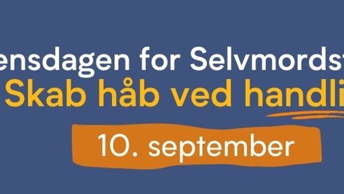 Gudstjeneste i forbindelse med WHO’s verdensdag for selvmordsforebyggelse