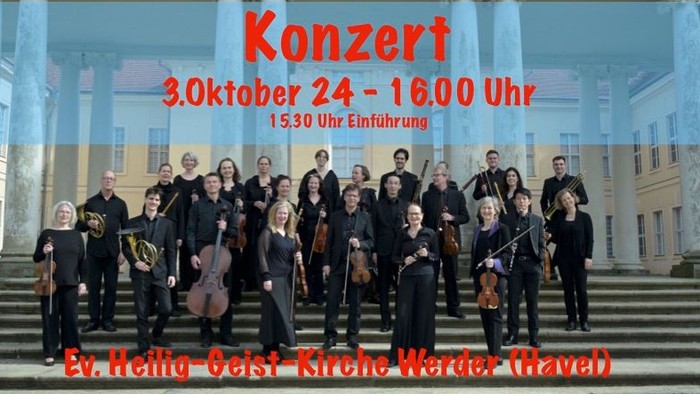 Gruppe von Musikern, die für ein Konzertplakat posieren