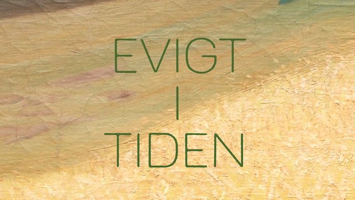 Bog af Jens Smærup Sørensen med guldgul baggrund og grøn skrift