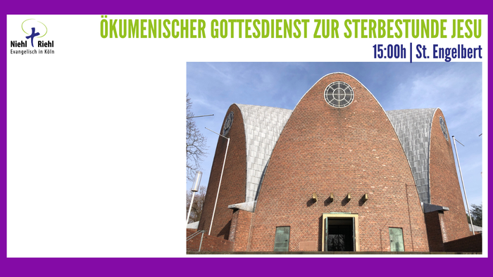 Ökumenischer Gottesdienst zur Sterbebegleitung Jesu in St. Engelbert