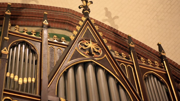Orgel der Auenkirche - Zimbelstern