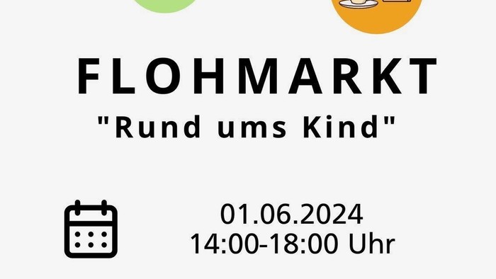 Flohmarkt "Rund ums Kind" am 01.06.2024 von 14:00-18:00 Uhr in der Erlöserkirche in Pulheim.