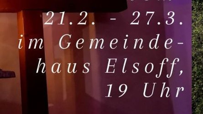 Kirchengemeinschaft mit Gottesdienstankündigung