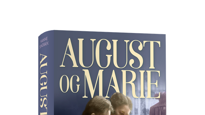 Bog med titlen "August og Marie" af Dansk Videnskabs Glemte Stjerner, Hanne Sindbæk