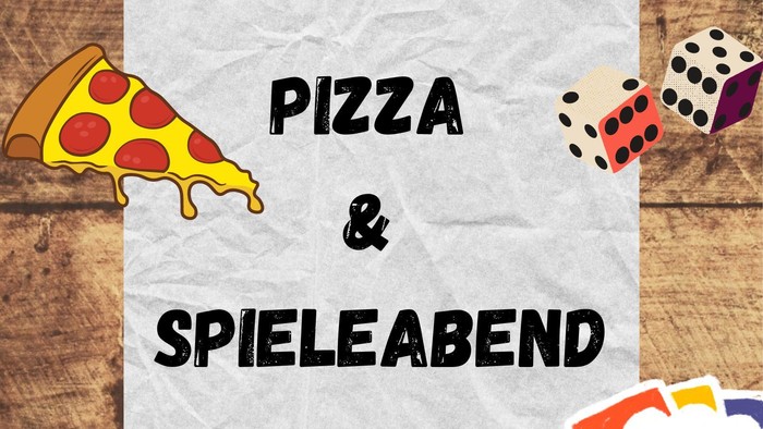 Freitag, 01. März: Pizza & Spieleabend von 16 bis 20 Uhr im Cafe Albrecht