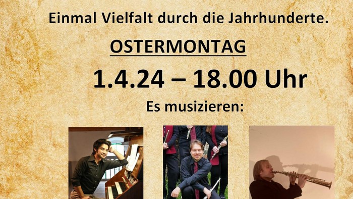 Kath. Kirche Bergen: Konzert am Ostermontag mit Sanko Ogon, Arne Berg und Christian Wettin, Eintritt frei