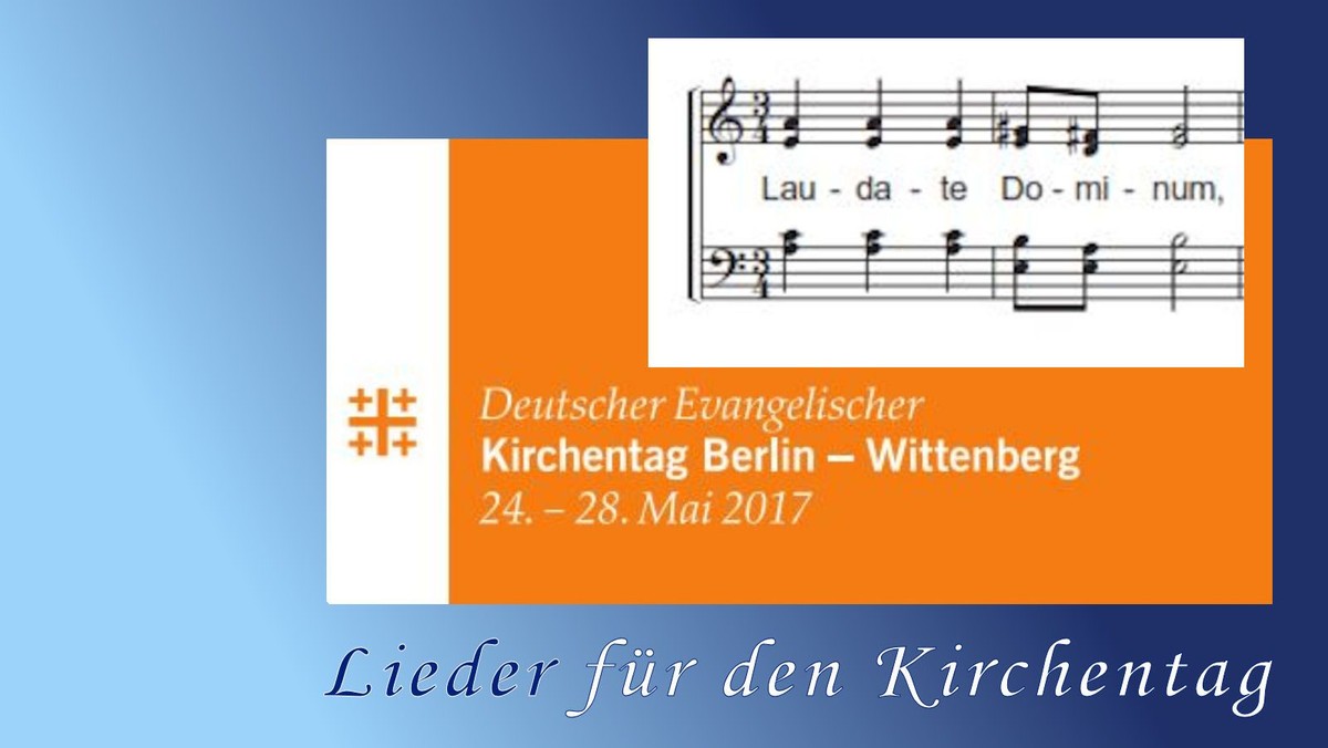 Lieder für den Kirchentag