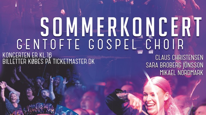 Sommerkonsert med Gentofte Gospel Choir, 9. juni 2024