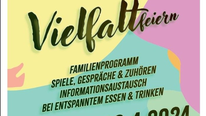 Poster für das Fest auf dem Dorfanger in Blankenfelde, mit Familienprogramm und Informationen am 20. April 2024