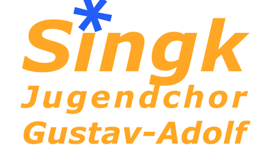 Das Logo des Jugendchors Gustav-Adolf in Singk.