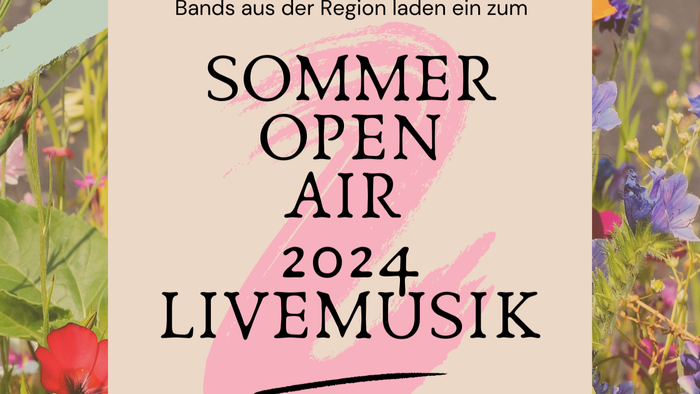 Sommer Open Air 2024 LiveMusik mit Bands aus der Region