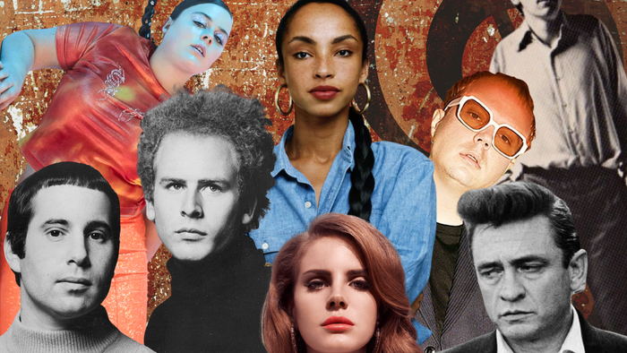 Et plakat, der annoncerer kirkemusikkoncerter med forskellige kunstnere og datoer i Sct. Lukas Kirke.