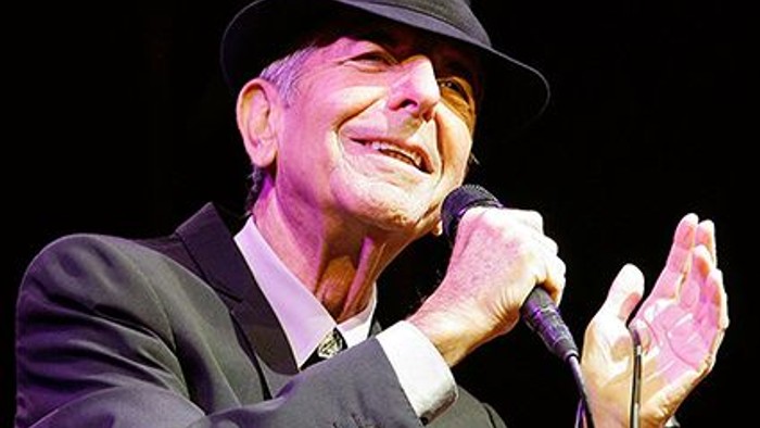 Portrait Leonard Cohen