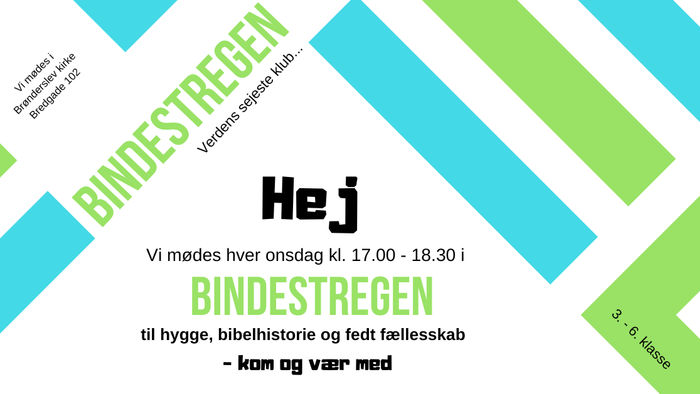 BINDEREGEN: Foredrag om hygge, bibelhistorie og teft faellesskab