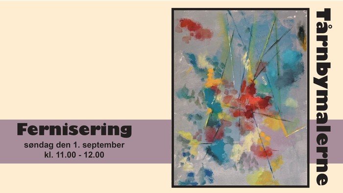 Fernisering sendag den 1. september kl. 11.00 - 12.00