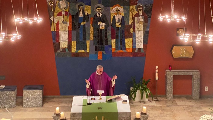 Heilige Messe im St. Vinzenz-Krankenhaus