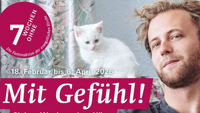 Flyer für Fastenaktion 2026 -7 Wochen Ohne-