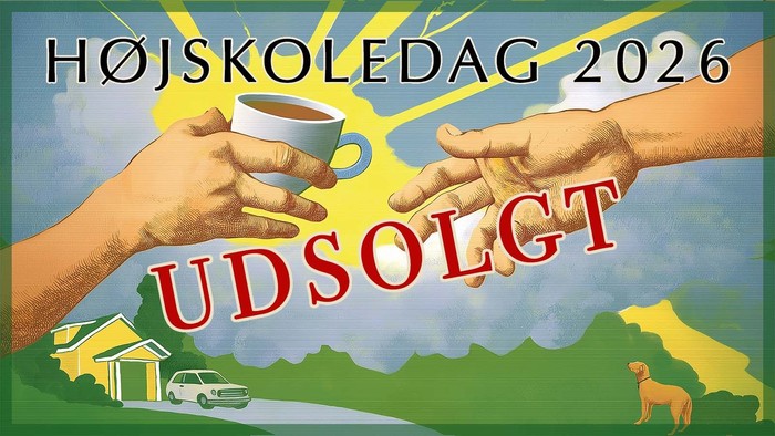 Et glad plakat, der promoverer 