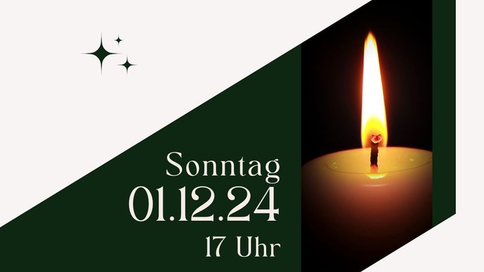 Lichtelvesper am 01.12.24 um 17 Uhr in der Briesnitzer Kirche mit Kantorei, Kurrende und Posaunenchor Briesnitz