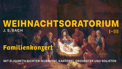 "Weihnachtsoratorium von J.S. Bach, mit Elisabeth Richter und Orchester"