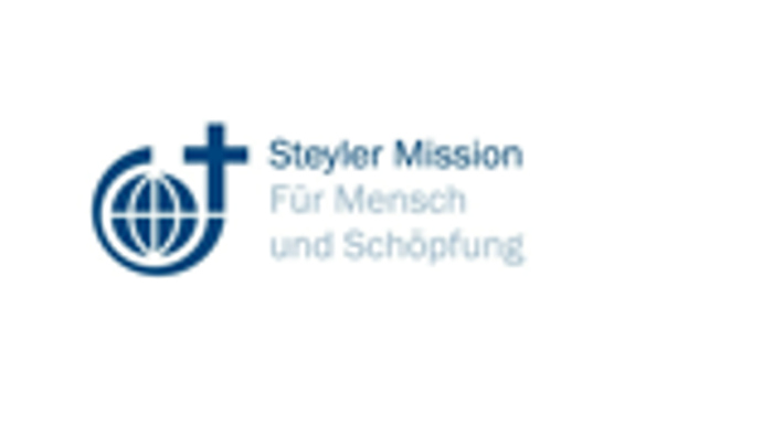 Blaues Logo der Steyler Missionare