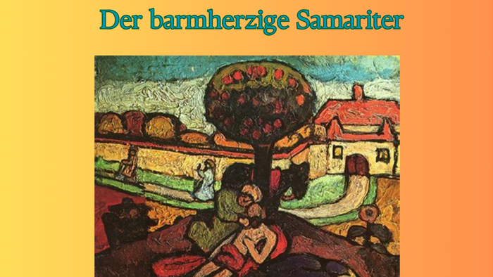 Gottesdienst für Jung und Alt, Der barmherzige Samariter, Sonntag, 26.10.2025 um 11 Uhr, Bergisch Neukirchen