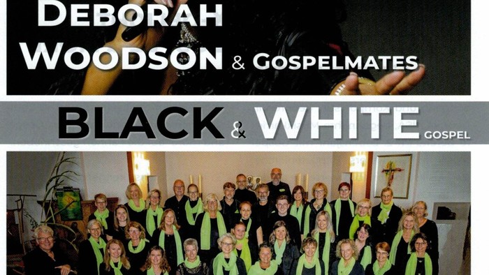 Gospelkonzert mit Deborah Woodson & Gospelmates am 13. April 2025 in Kirchbrunn