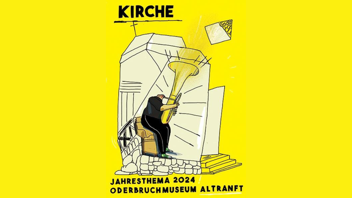 Kirche wird renoviert, Jahreshhema 2024 im Oderspruchmuseum Altranft
