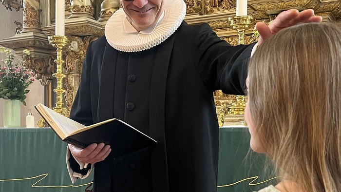 Konfirmation i Sankt Olai Kirke