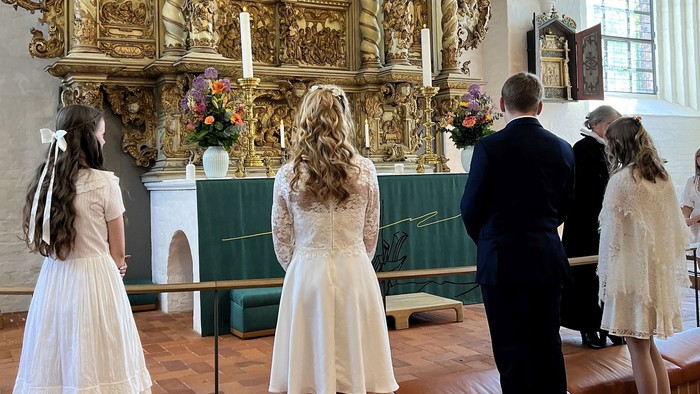 Konfirmation i Sankt Olai Kirke