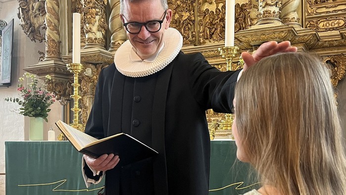 Konfirmation i Sankt Olai Kirke