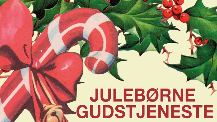 Julenære fest med sang, teater og julestemning