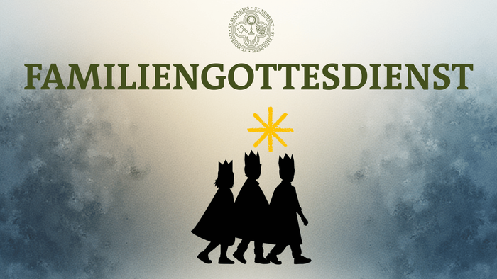 Full-HD-Darstellung für die Einladung zum Sternsinger-Familiengottesdienst
