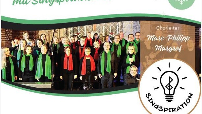 Gospelkonzert "Joy to the World" mit Singspiration & Friends am 17. Uhr, 20.12.2024 in Berlin
