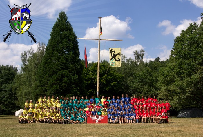 Gruppenfoto Zeltager