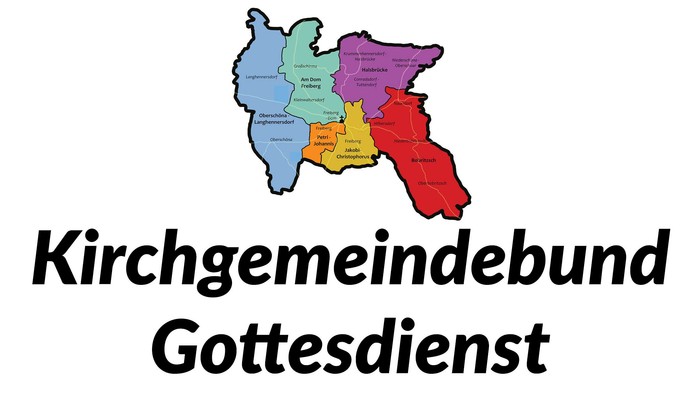Das Bild zeigt ein farbiges Logo der Kirchgemeindebund Gottesdienst.