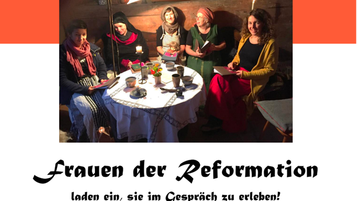 Einladung um Gottesdienst in der Reformation für die Frauen der Reformation 
