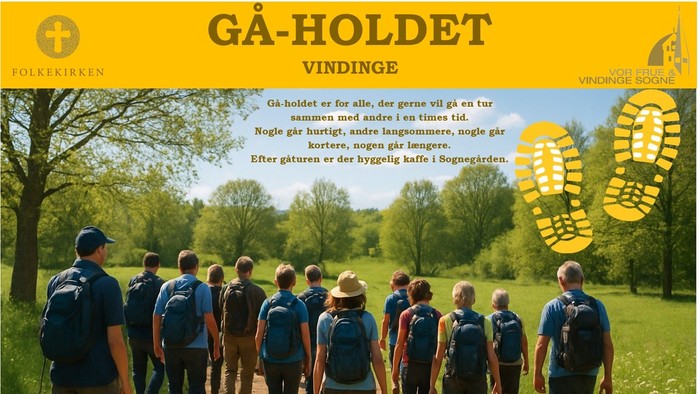Gå-holdet Vindinge rekrutterer med gratis træning og tur i Sognegården