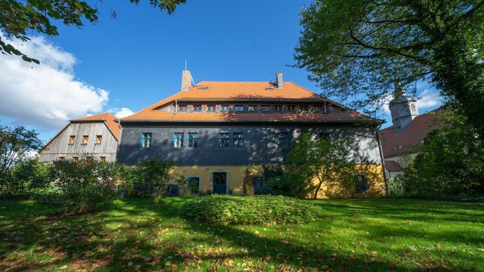 Ansicht vom Haus der Stille in Grumbach