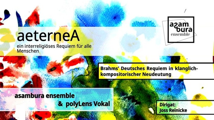 Poster für ein Konzert mit verschiedenen Künstlern am 24.05.2025 in St. Marien, Marienkirche.